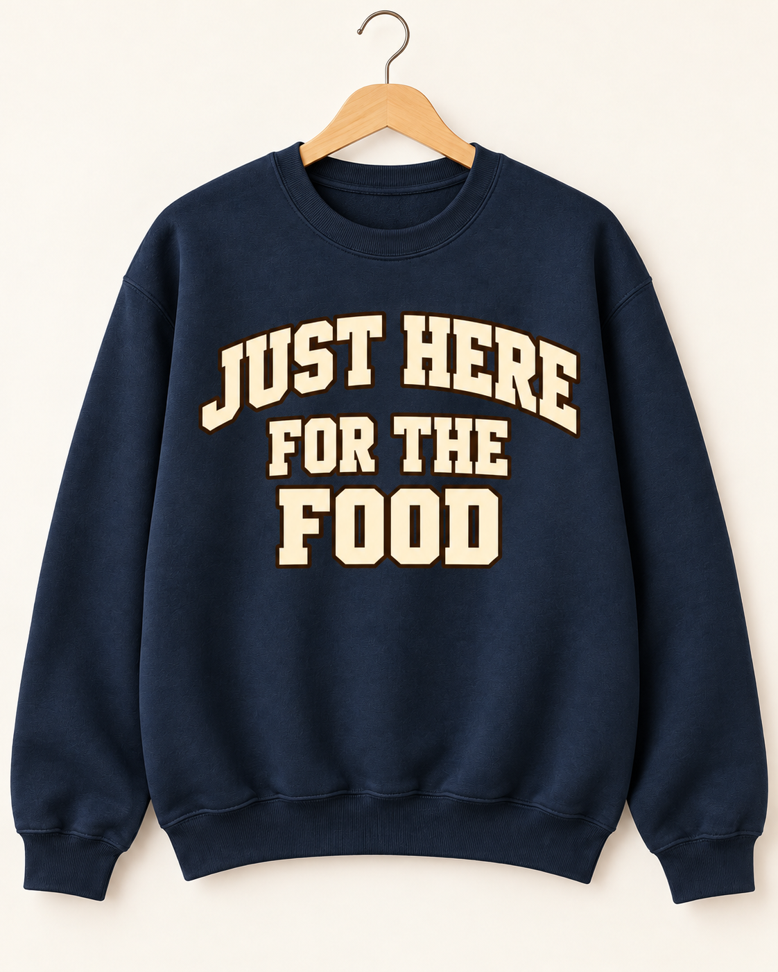 JUST HERE FOR THE FOOD - Navy