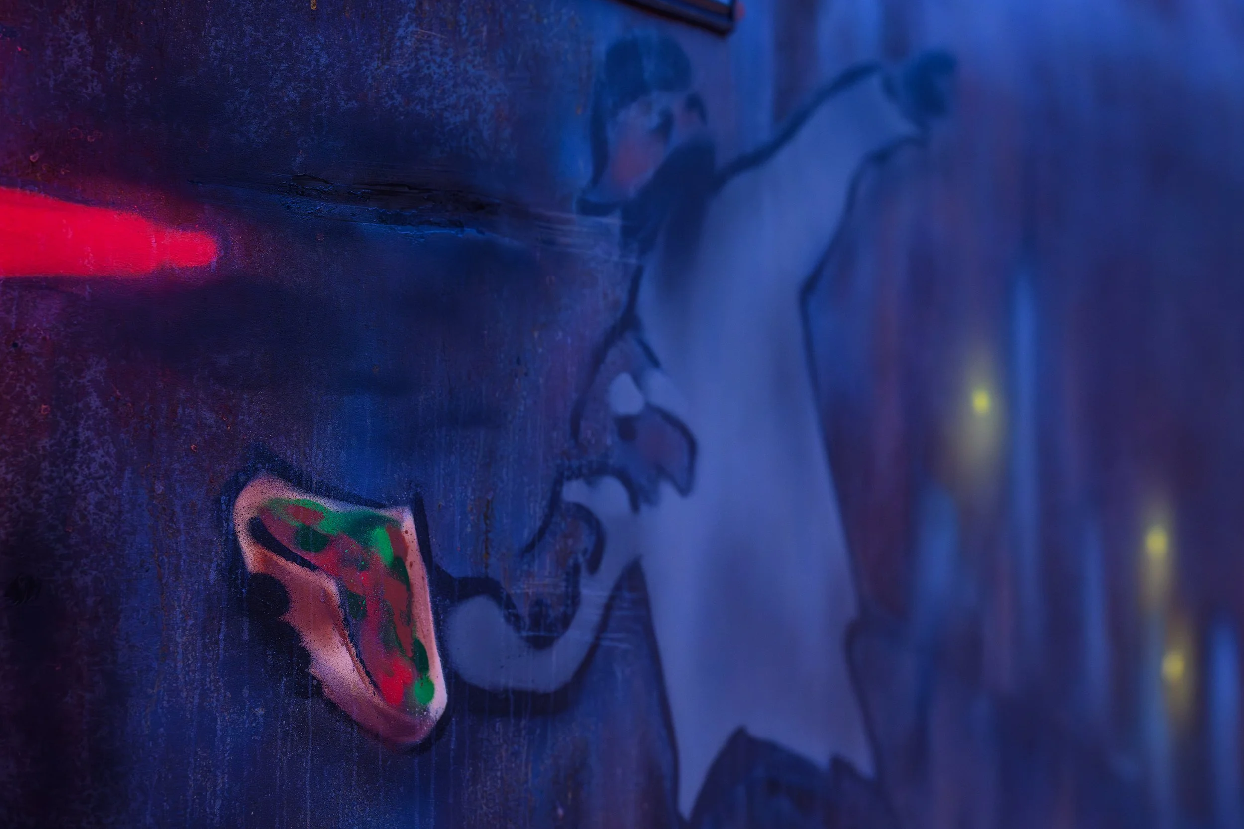 Berliner Döner aus dem Foodtruck in Zürich mit stylisher Berlin Graffiti Kunst