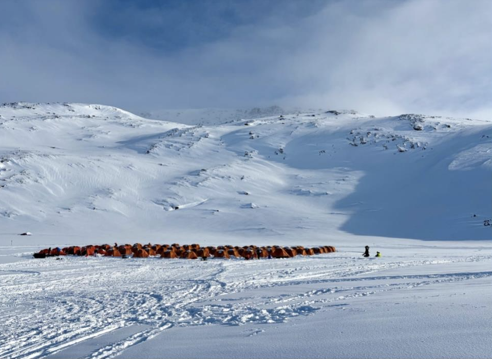 Greenland bright crisp day with sunshine