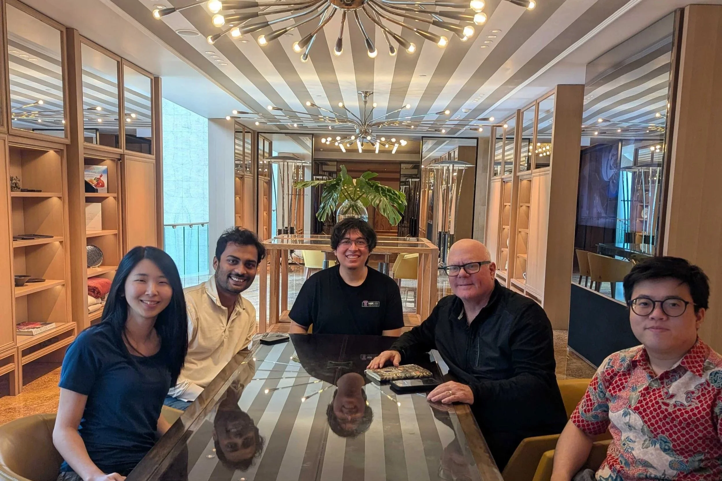 Nair lab members had an opportunity to meet with Prof. Colin Camerer from Caltech in Jan 2026.