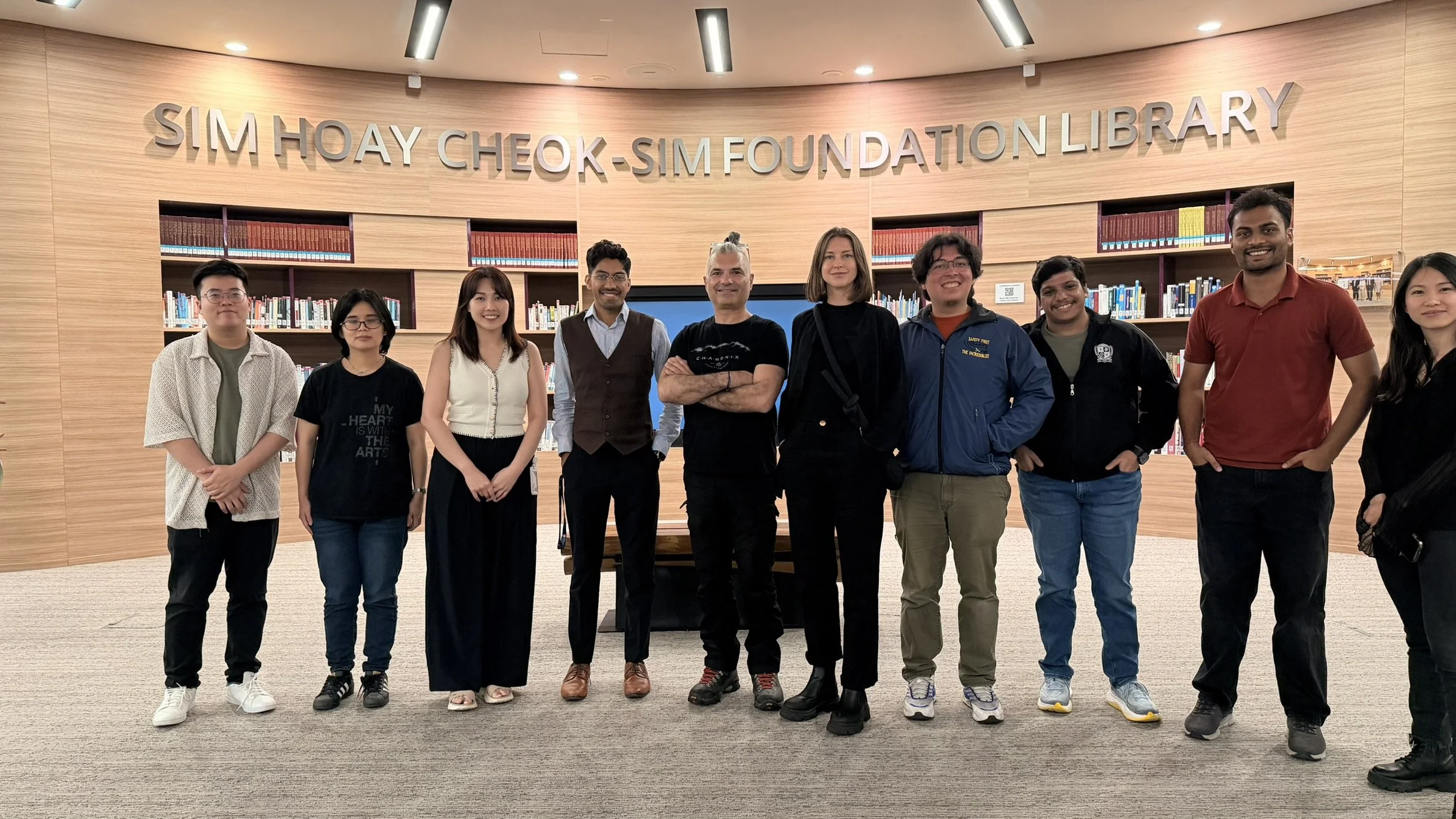 The lab hosted Prof. Andreas Tobias and members of the Encode consortium from Stanford University in Jan 2026