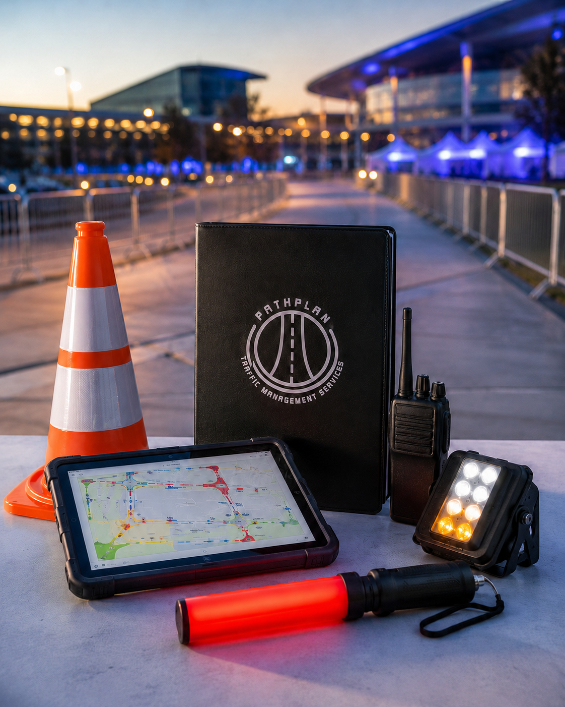 Pathplan traffic management planning equipment and event control materials