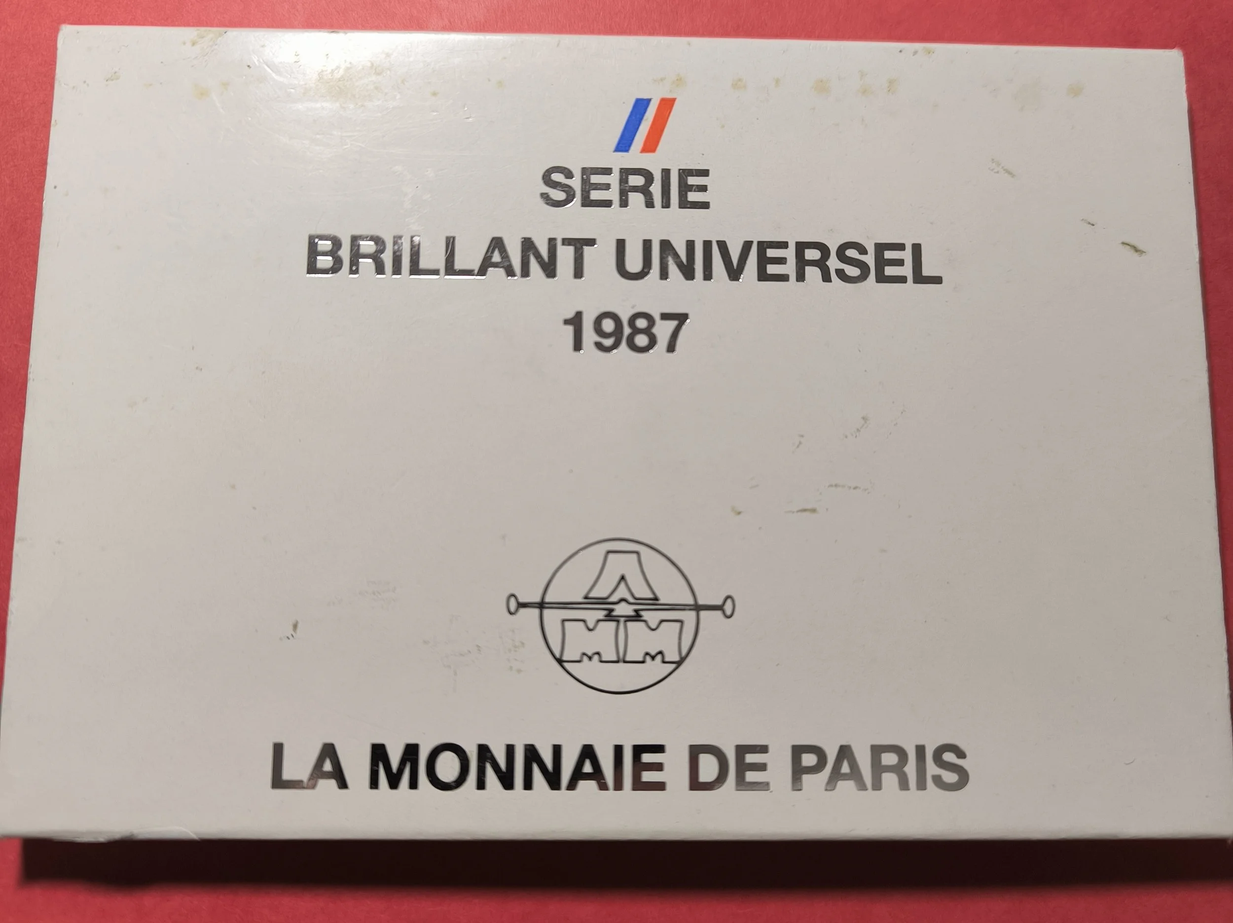 COFFRET BRILLANT UNIVERSEL 1987 MONNAIE DE PARIS
