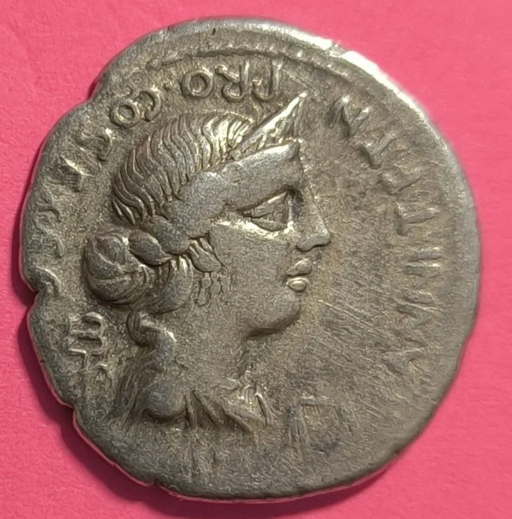 REPUBLIQUE ROMAINE ANNIA DENIER 82 AC (ROME) Rv/ QUADRIGE (PRESQUE SUP)