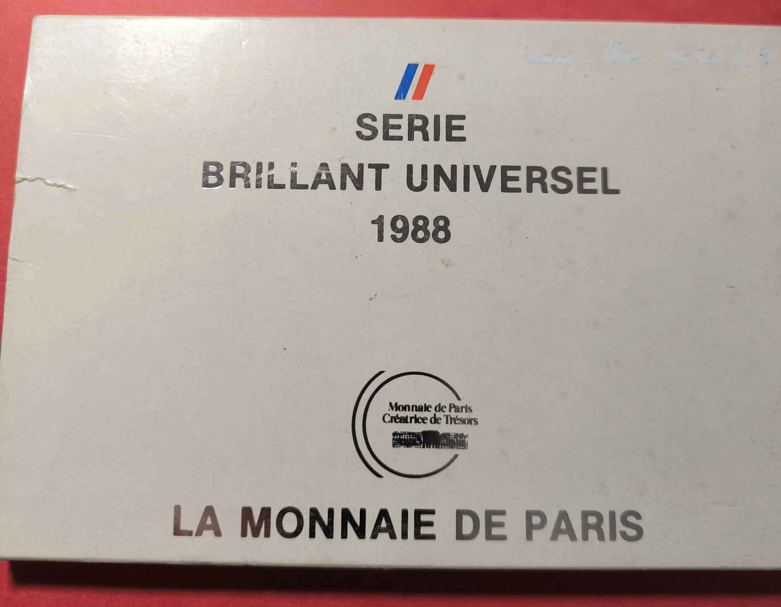 COFFRET BRILLANT UNIVERSEL 1988 MONNAIE DE PARIS