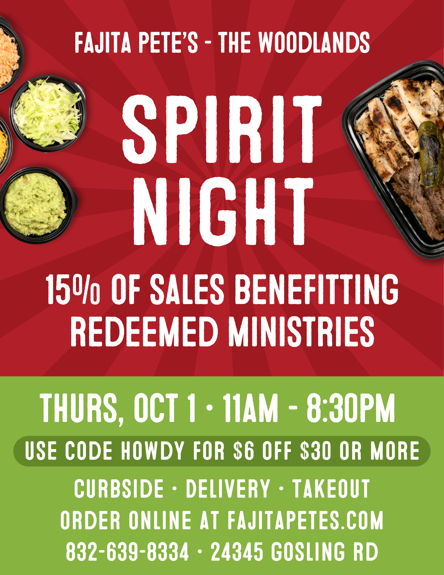 October 1st 11am-8:30 pm