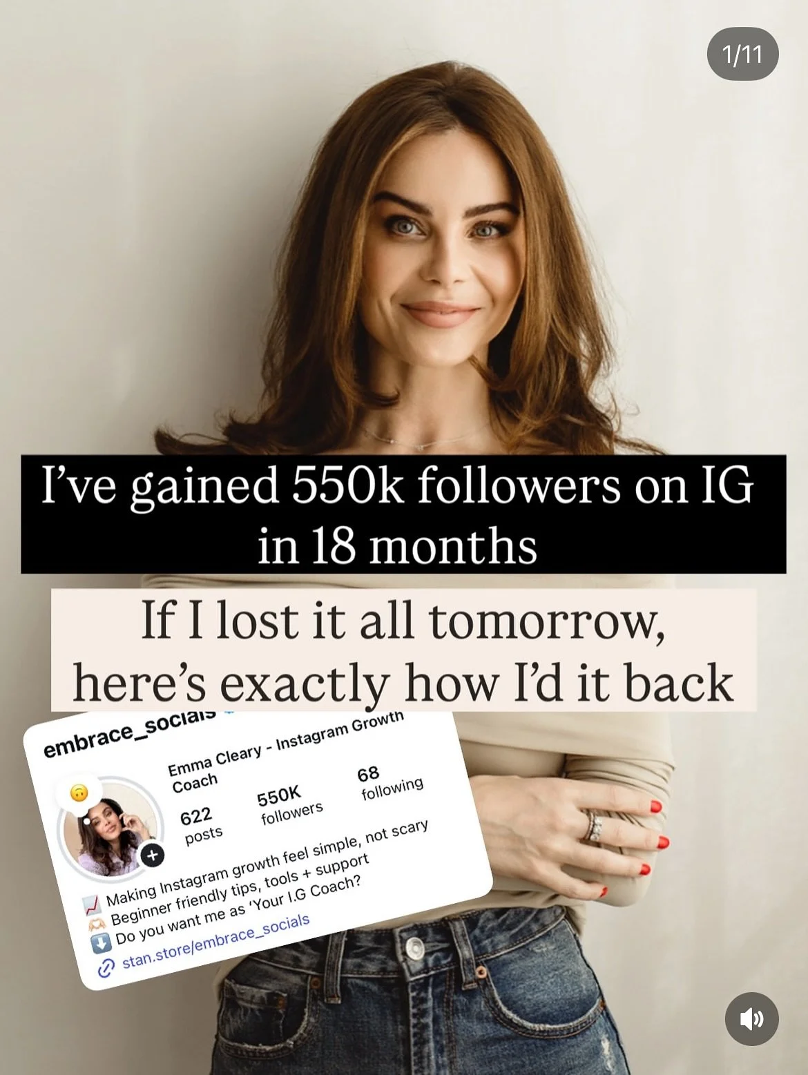 Instagram growth isn&rsquo;t luck

No account is &ldquo; blowing up&rdquo; by accident 

Consistent growth, engagement and sales come from a clear, strong &ldquo;Thing&rdquo; on IG

Not something you post once,  but the message you bake into every po