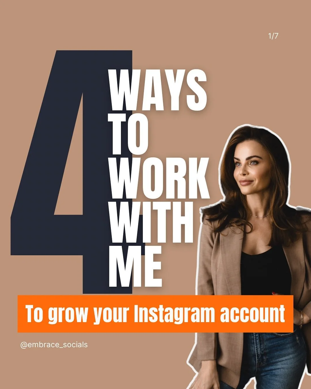If you&rsquo;re ready to grow on Instagram, build a stronger community, and finally get your content seen, take a look.

Four ways to work with me, depending on where you&rsquo;re at and what you need next.

Whatever stage you&rsquo;re at, there&rsqu