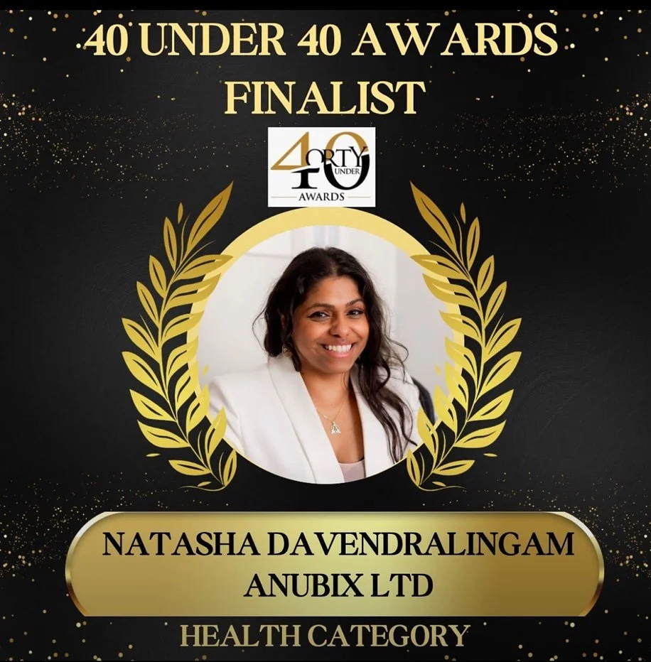🏅🥹 Honoured (and a little humbled) to be named a finalist in the FORTY UNDER 40 UK Awards 2025 🥹🏅

For me, this isn&rsquo;t just about an award - it&rsquo;s a moment to pause and reflect on what it&rsquo;s taken to get here. Building Anubix with 