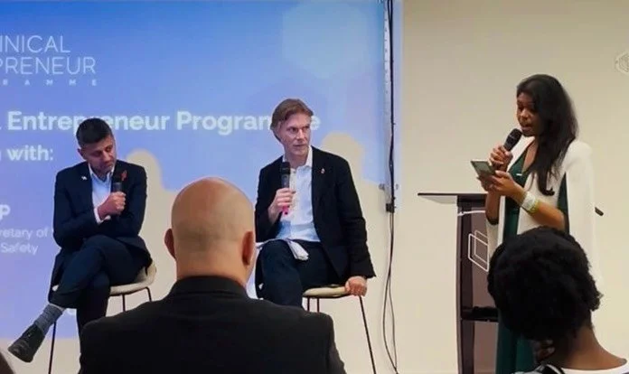 💡 Equity, empathy, and evolution - reflections from the NHS Clinical Entrepreneur Programme Pit Stop in Glasgow 🏴󠁧󠁢󠁳󠁣󠁴󠁿 

I had the privilege of pitching to Dr Zubir Ahmed MP, Parliamentary Under-Secretary of State for Health and Social Care 