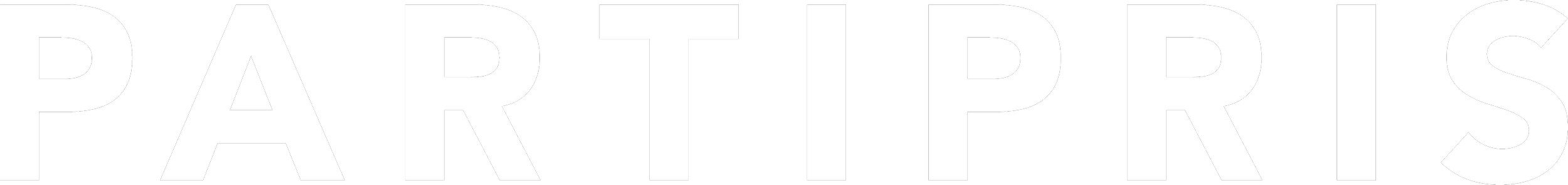 Texte en blanc sur fond noir qui dit 'PARTIPRS'.