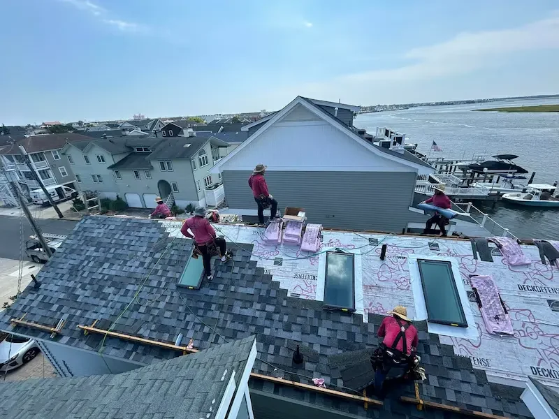 full roof replacement in long port nj
