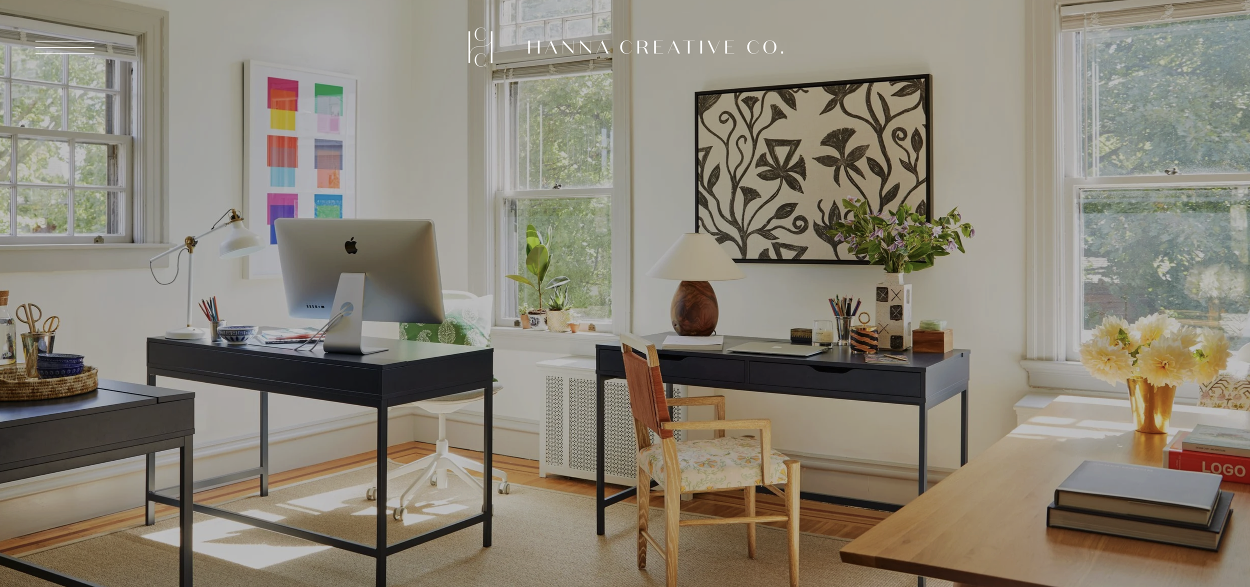 Inside the offices of Hanna Creative Co.