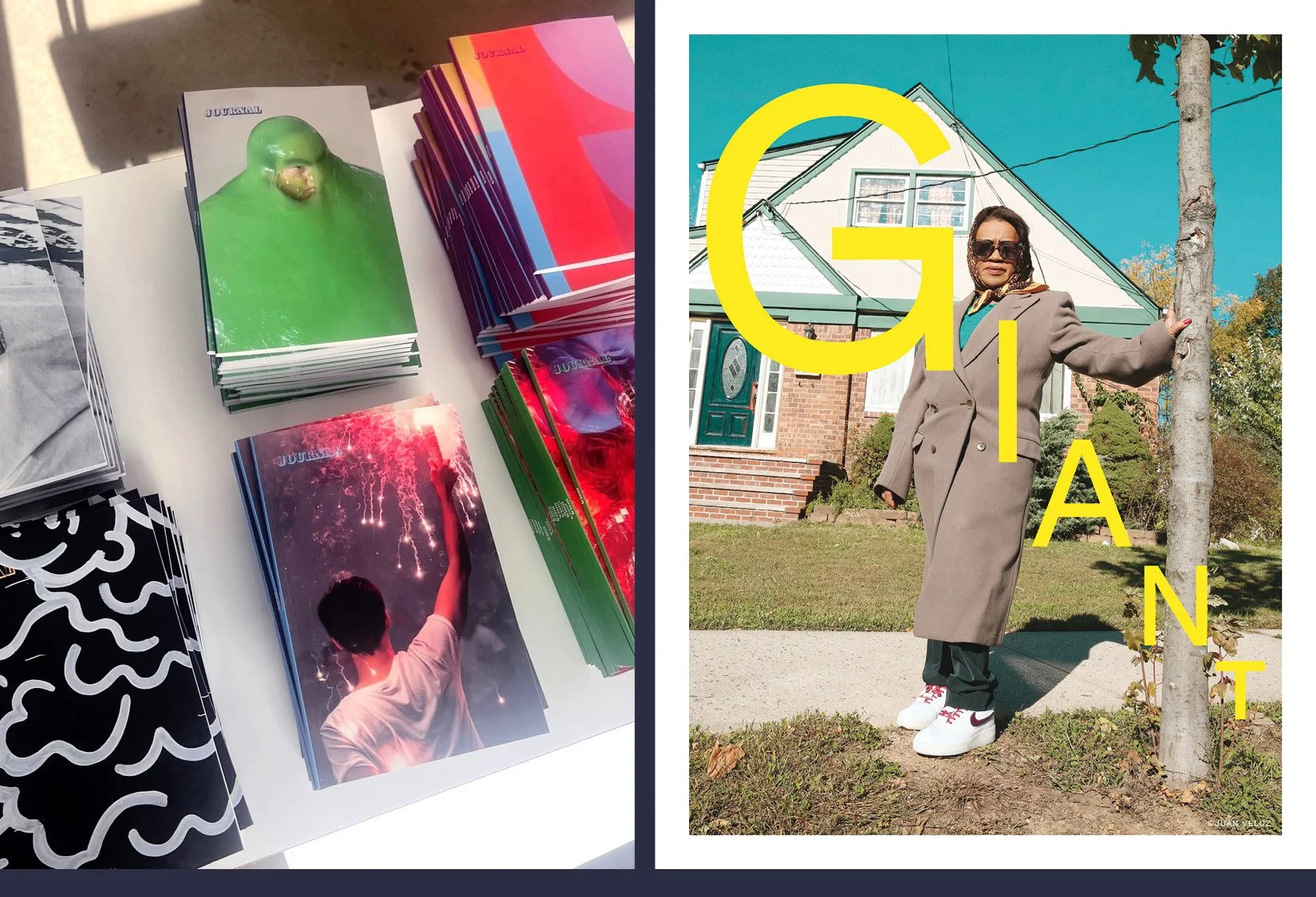 Printed pieces for Giant Artists.