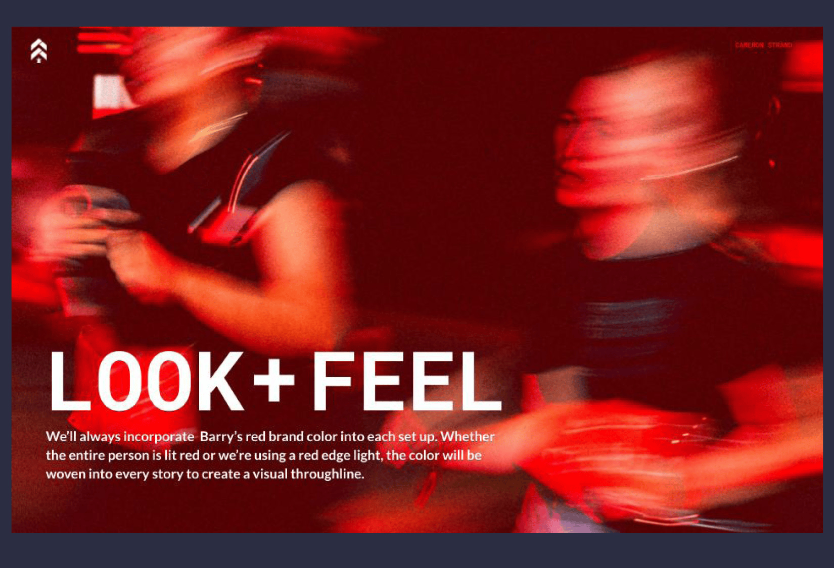 Examples of Kristina Feliciano's treatment designs for commercial photographers and directors.