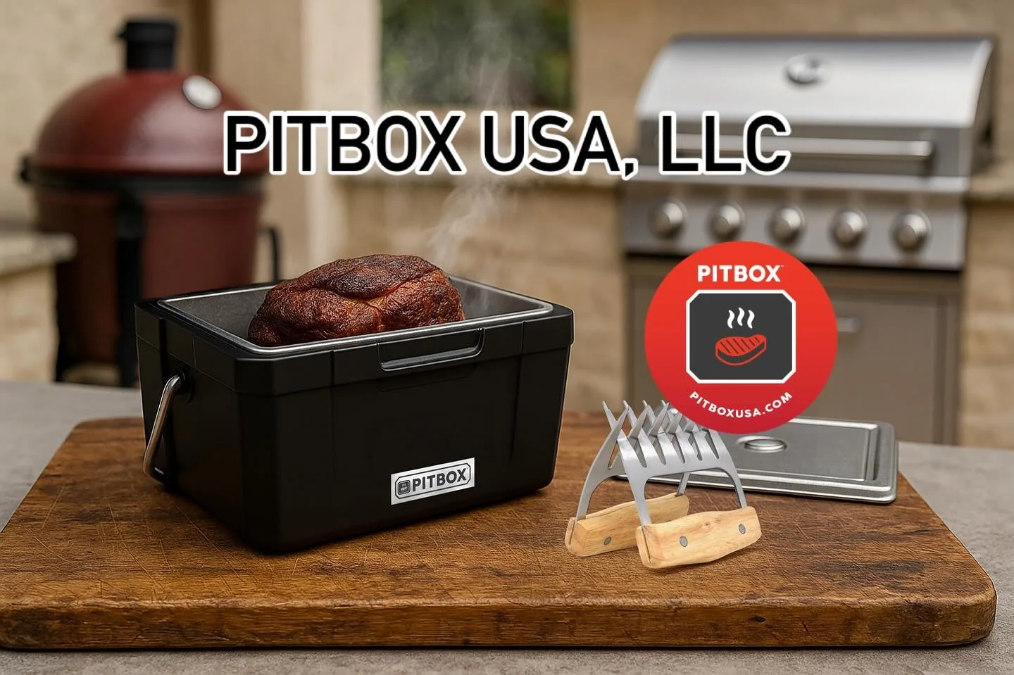 The first of its kind patent-pending, meat rester designed specifically for outdoor grilling and smoking enthusiasts. This innovative product completes the cooking process for smoked meats, ensuring optimal flavor, tenderness, and presentation. #rest