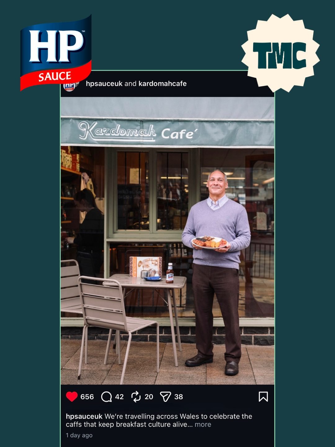 We&rsquo;ve just launched HP Sauce's Proudly Served campaign in Wales. It&rsquo;s a perfect example of what social should be doing for heritage brands.

Not just pushing product but building cultural relevance and community.

This campaign is all abo