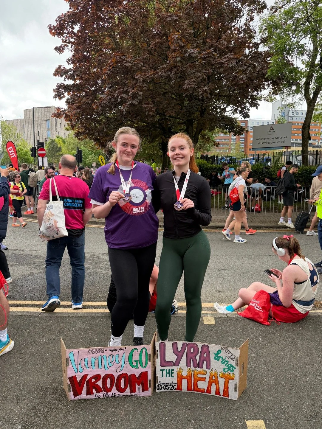 What a weekend for Team TMC 🏃&zwj;♀️

On Sunday, our founder Letty and Marketing Intern Lyra  took on the biggest AJ Bell Great Birmingham Run in over a decade, joining 18,000+ runners and 50,000 spectators across the city!

Lyra smashed her half ma