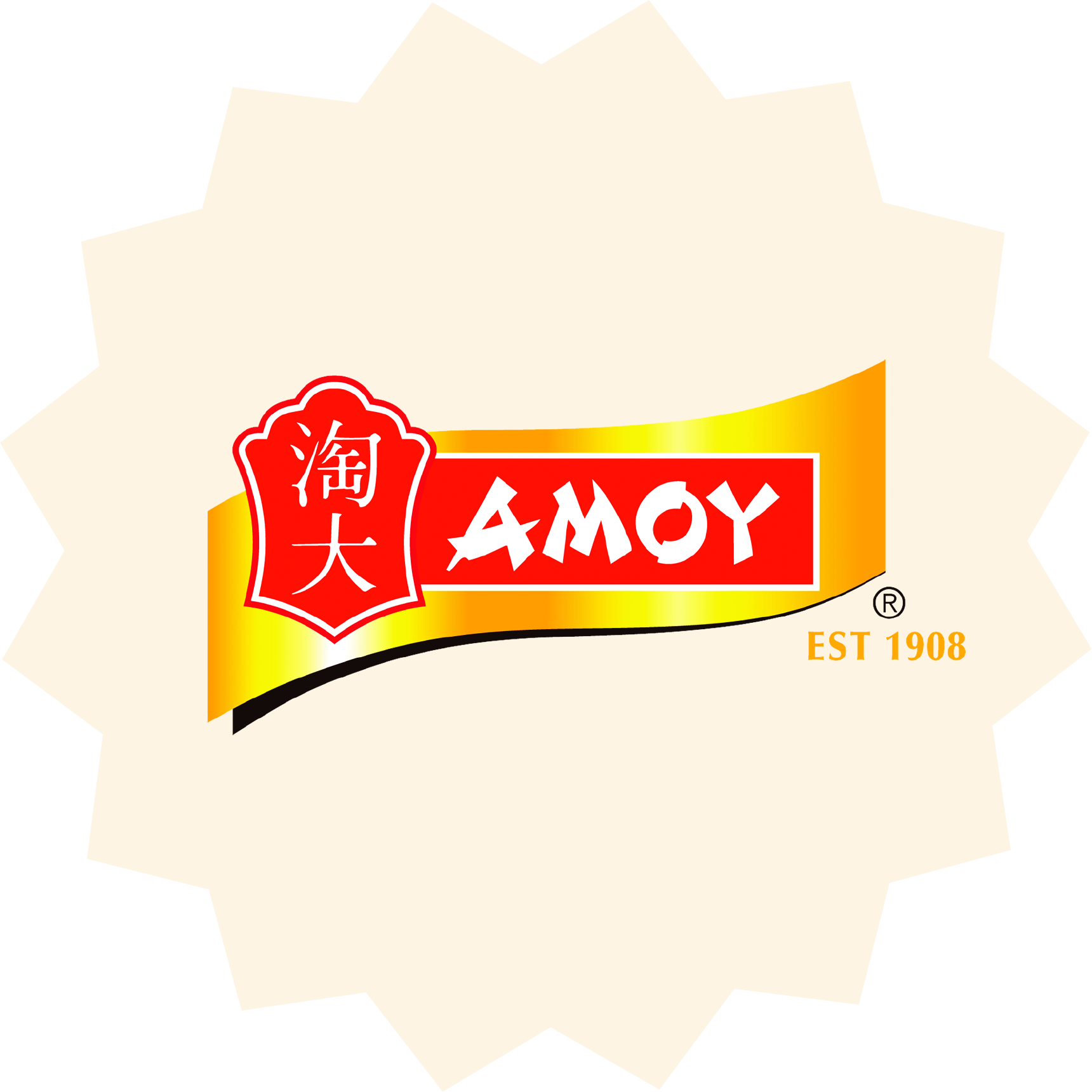 “Amoy logo – food brand supported by The Mind Collective through marketing campaigns.”