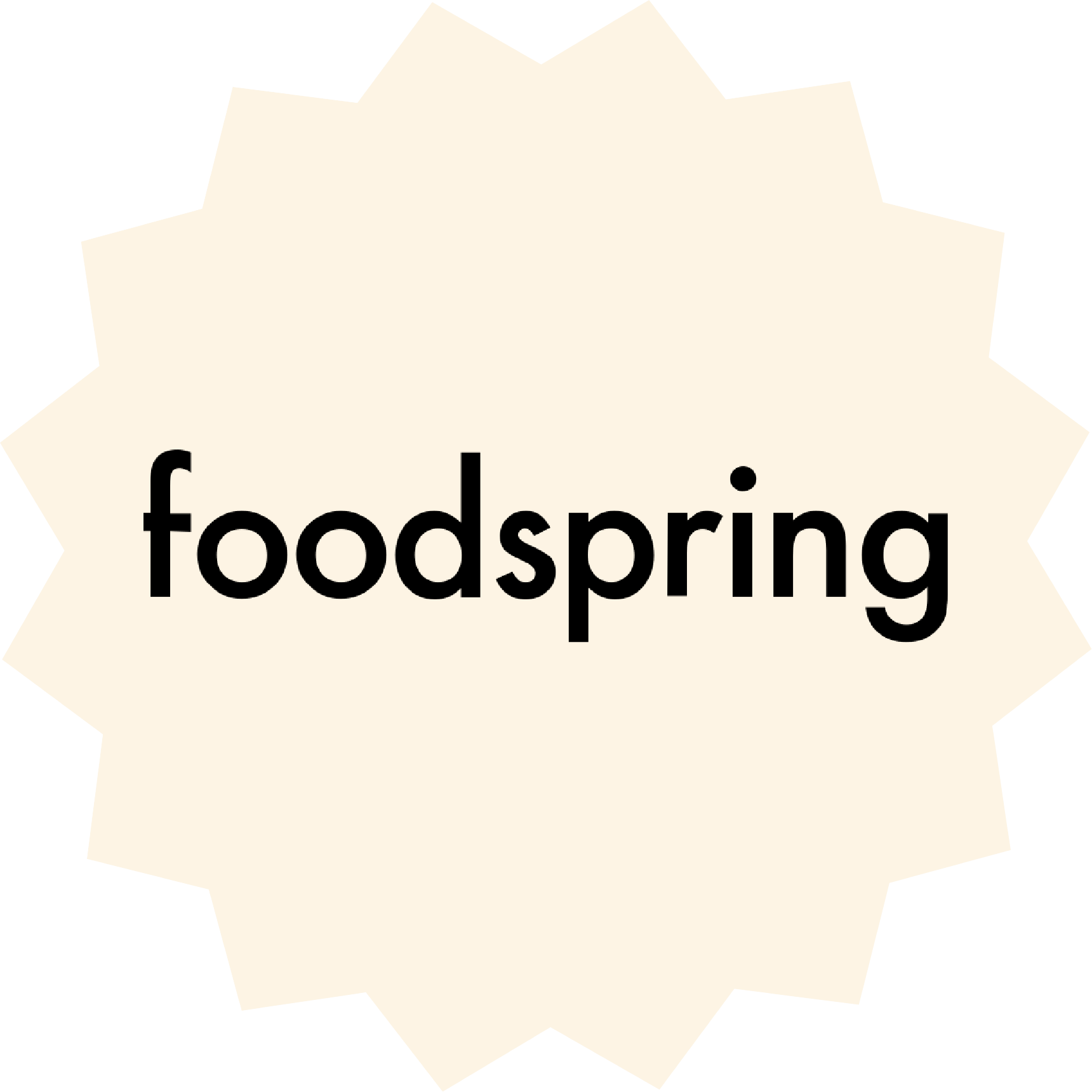Foodspring logo – health and fitness nutrition brand we promote with performance marketing