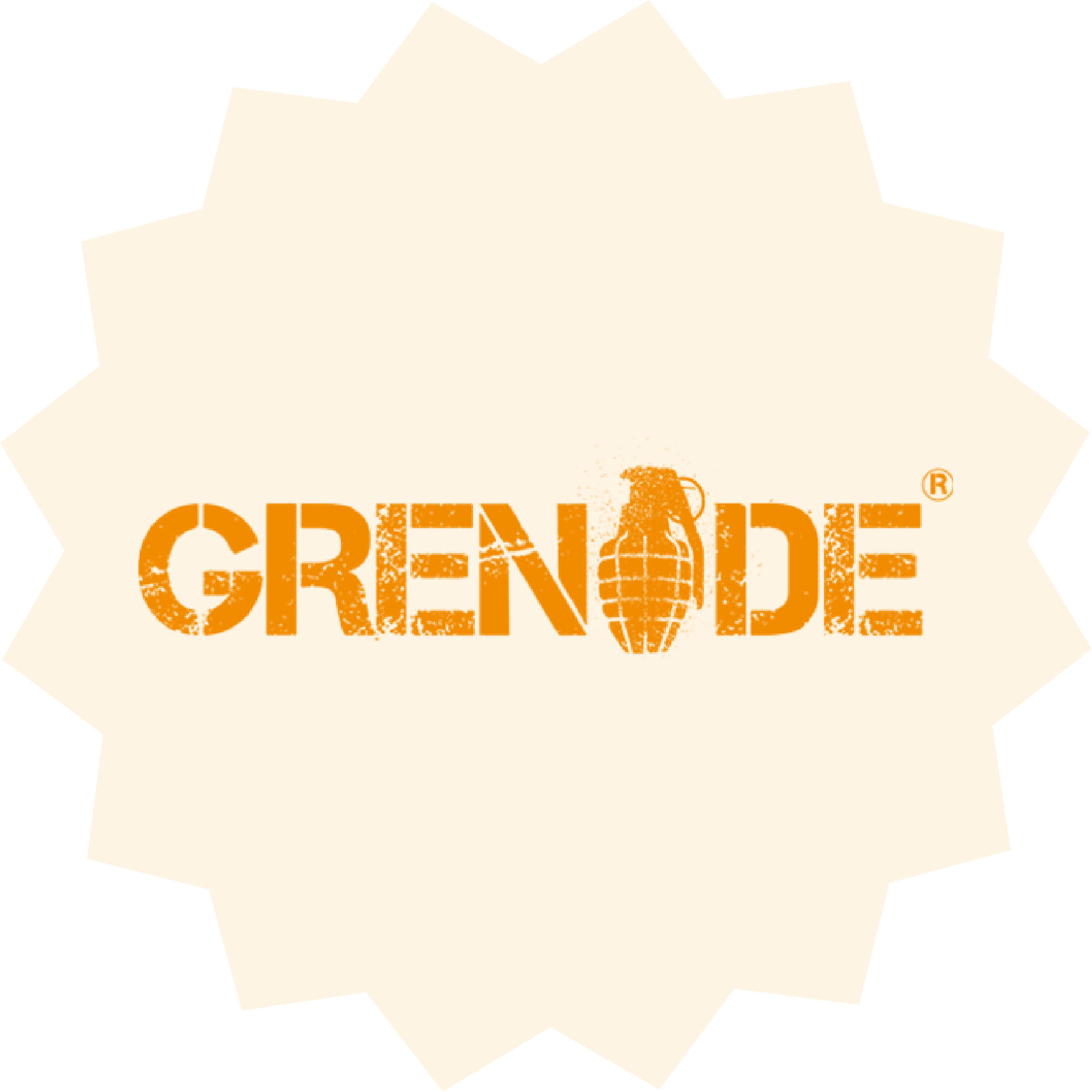 “Grenade logo – sports nutrition brand supported by The Mind Collective marketing campaigns.”