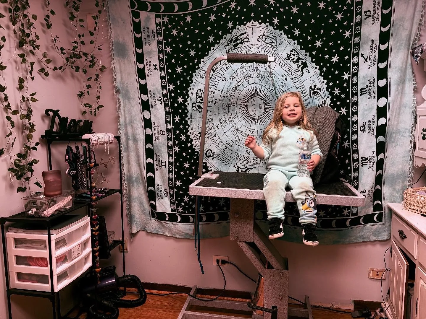 PS &mdash; The boss (Leah) has officially approved. 🛁💖
We&rsquo;re turning this little grooming space into a whole home.
Rooted in intention, built with love, and sprinkled with magic. ✨🐾
That&rsquo;s #TheGoldenPawTouch, baby.