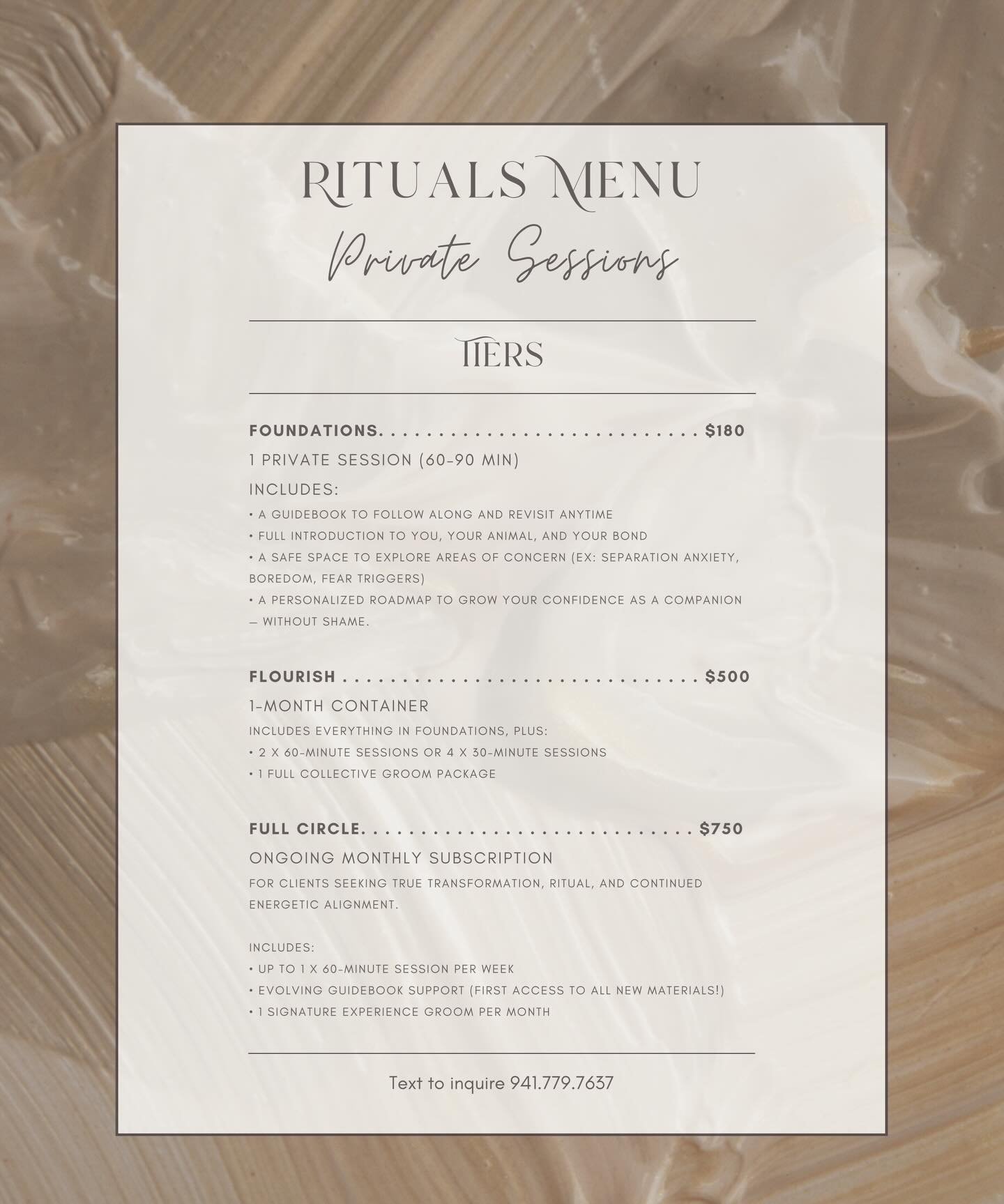 ✨🐾 NEW: Private Sessions Are Here! 🐾✨

Happy New Year, collective! I&rsquo;m officially launching Golden Paw Private Sessions - curated 1:1 offerings to support you &amp; your animal&rsquo;s energetic bond, confidence, and harmony.

💫 Foundations 