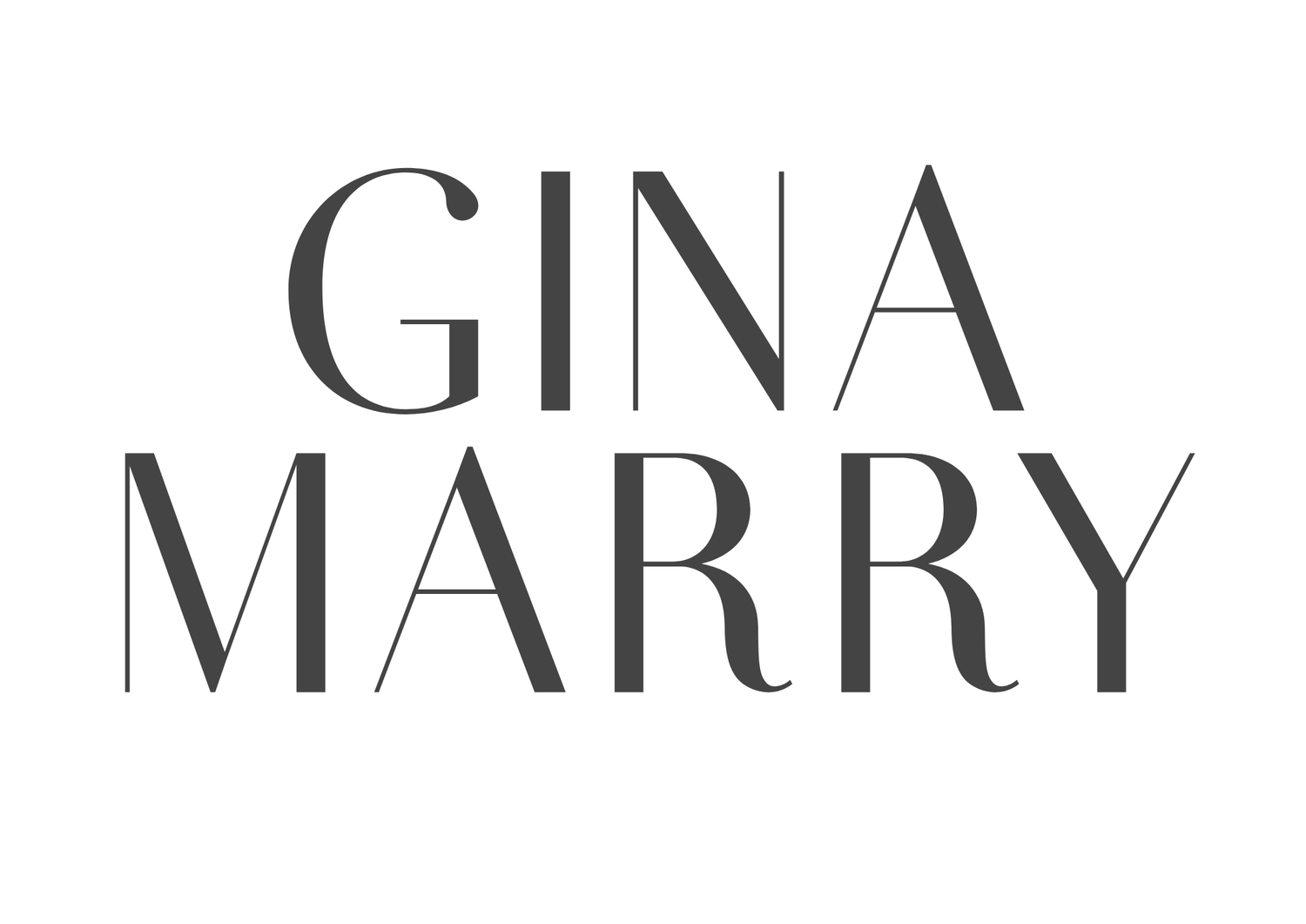 GINA-MARRY
