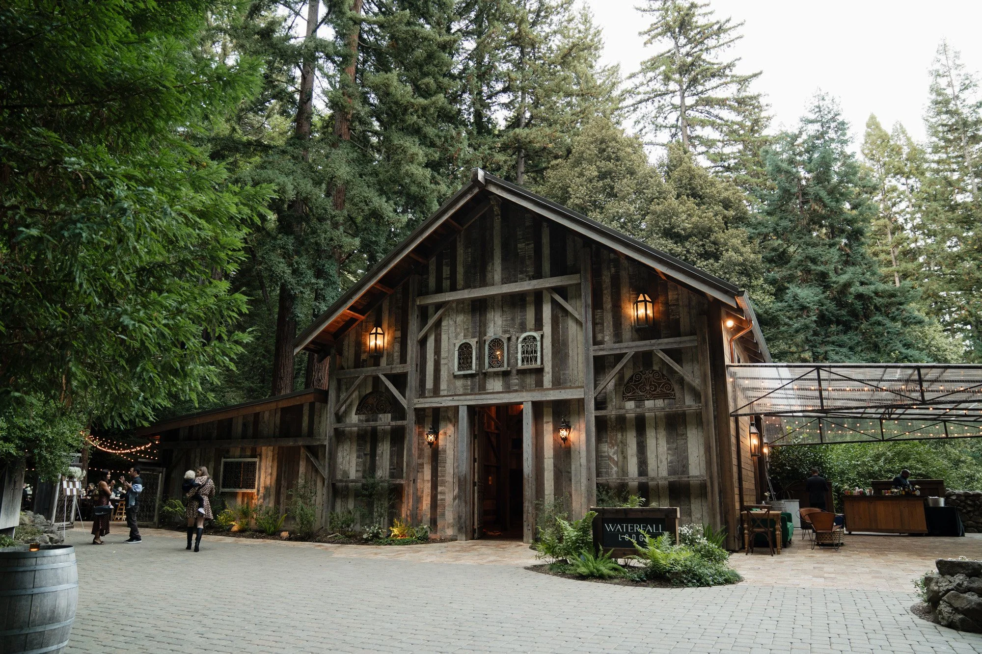 Redwood wedding venue in Santa Cruz, California