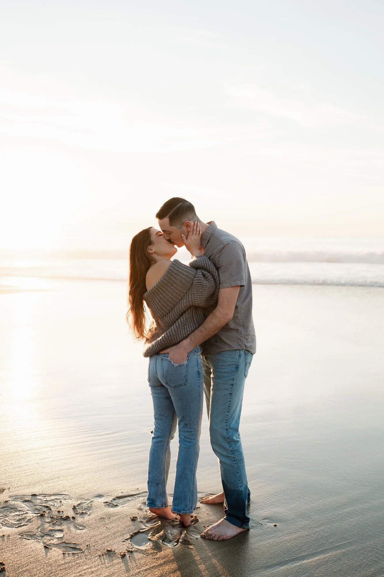 Engagement photographer in Big Sur.