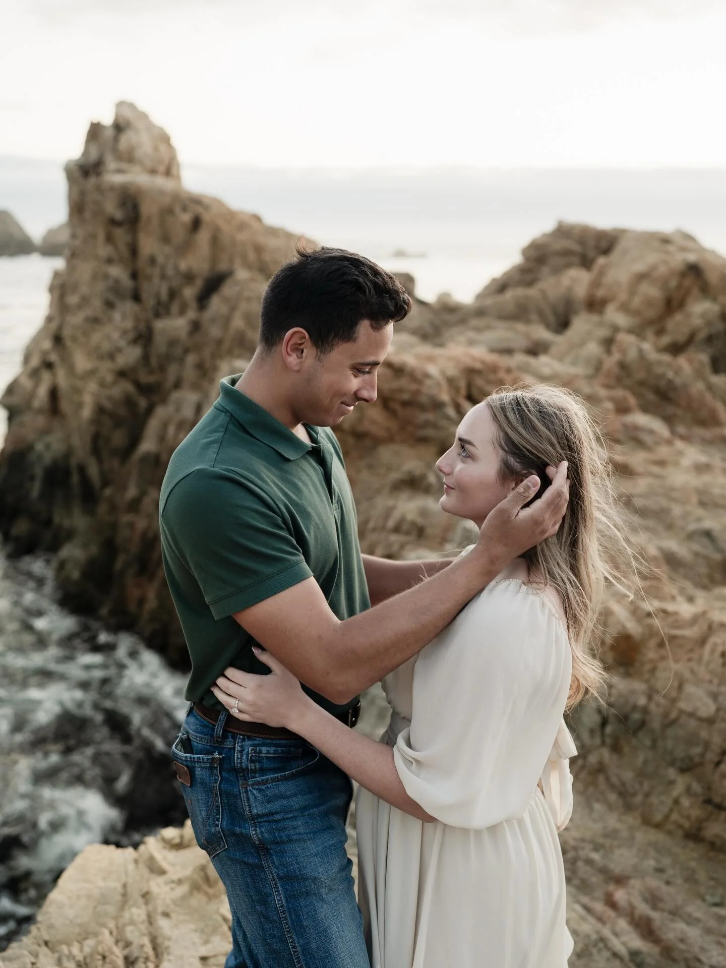 R &amp; K traveled from Sacramento to celebrate a moment that marks the beginning of their next chapter together, choosing the dramatic cliffs of Big Sur as the setting for their proposal. With the vast Pacific stretching endlessly below and the rugg