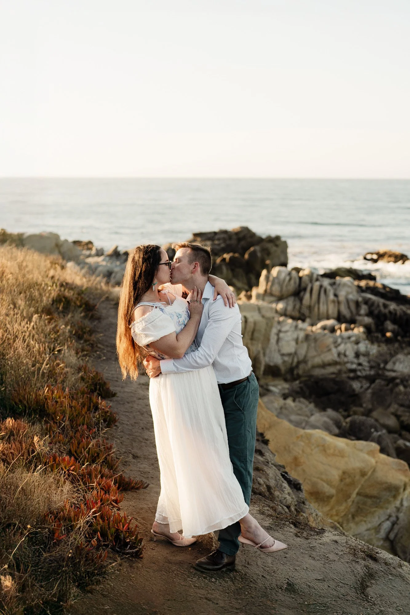 Engagement photographer in Monterey