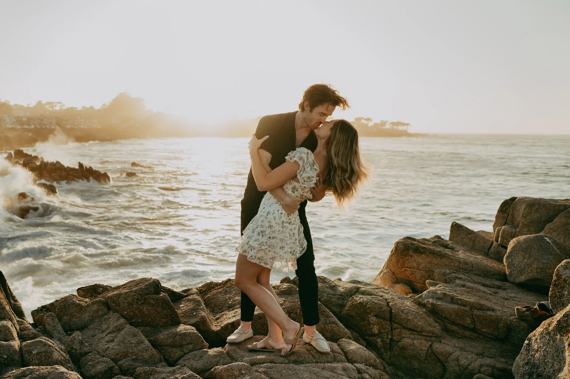 Engagement photographer in Monterey