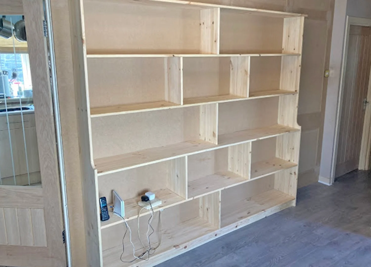 Fitted shelving - Douglas and Hardie Joinery - Scottish Borders