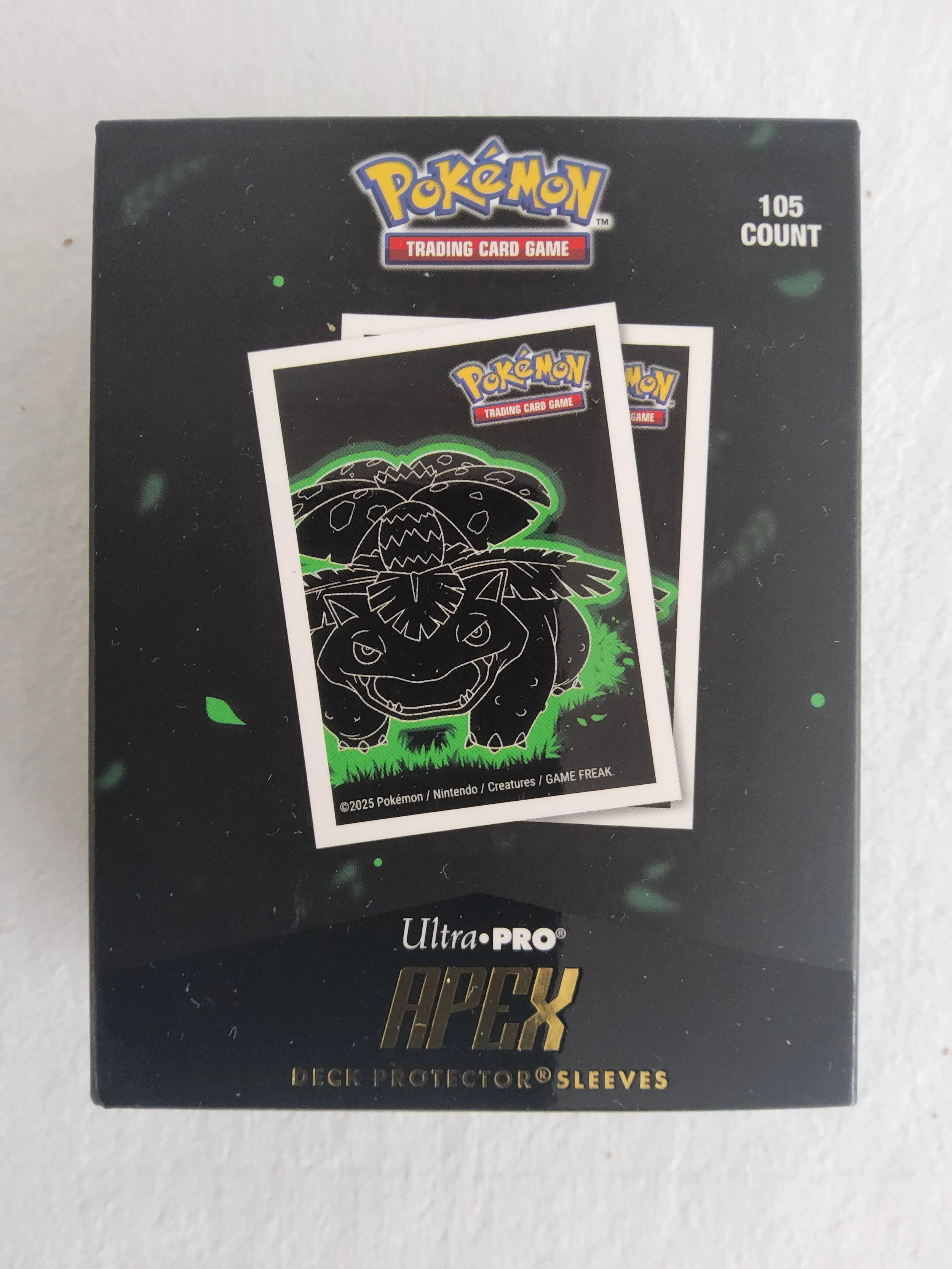 Ultra Pro - 105 protège-cartes standard APEX Pokémon - Neon Kanto : Florizarre