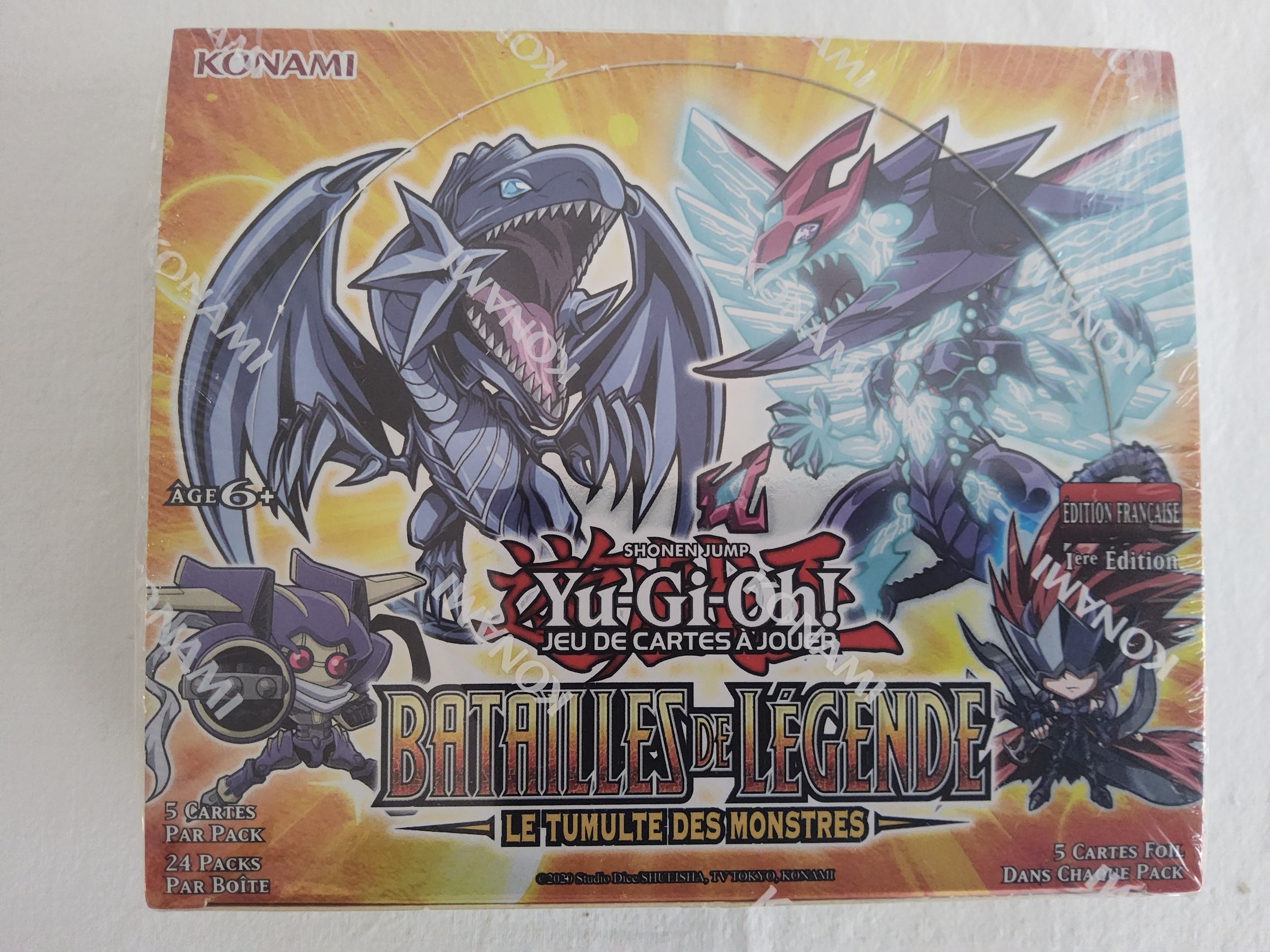 Boîte de 24 Boosters Batailles de Légende : Le Tumulte des Monstres