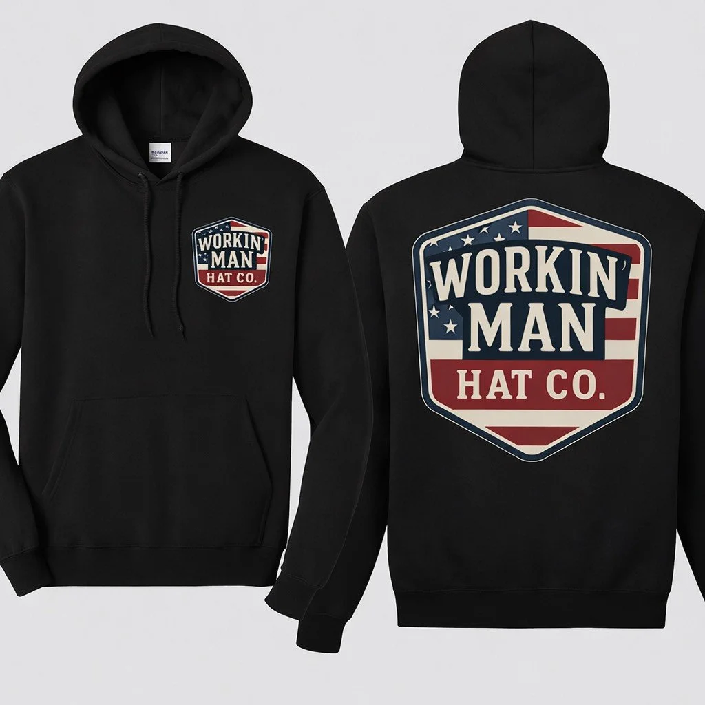 American Proud Hoodie / Crewneck