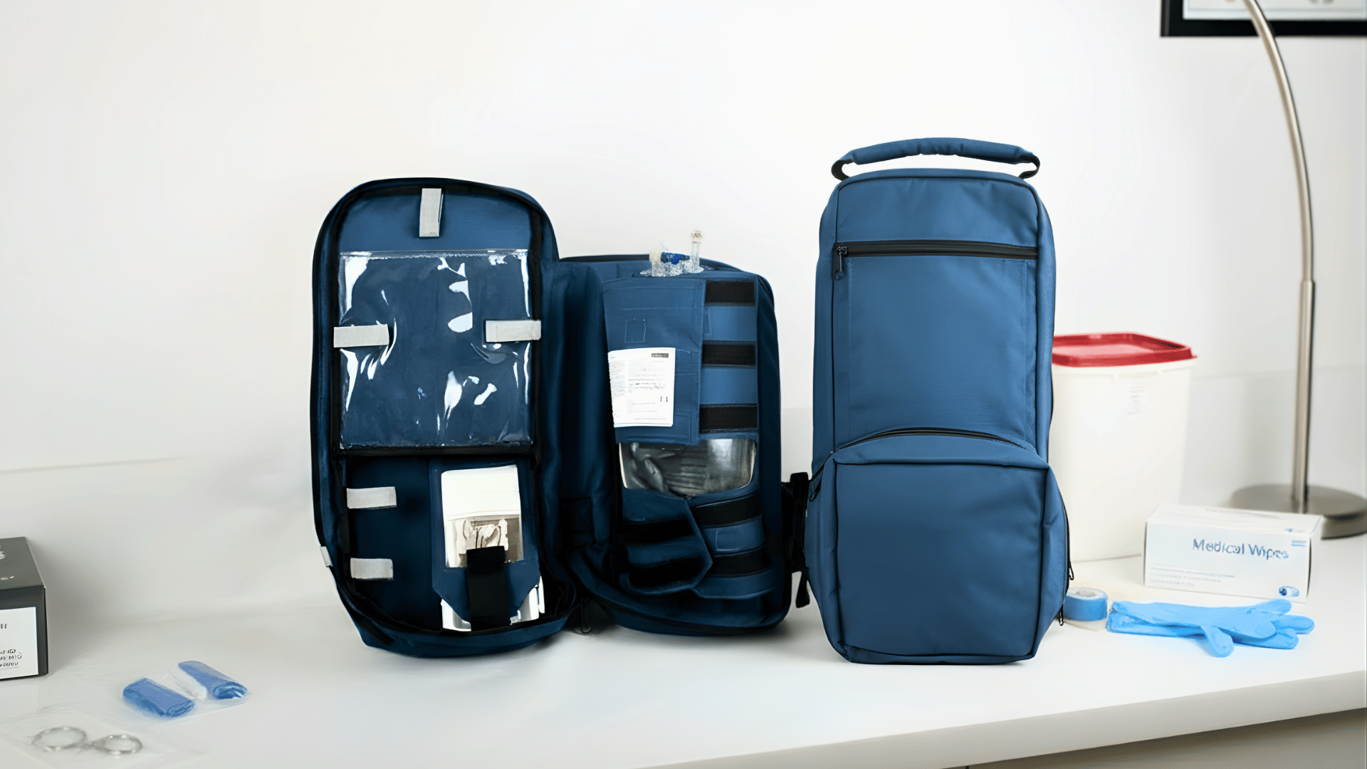 Medical Backpack Redesign for IV Therapy Programs si jacobson manufacturing