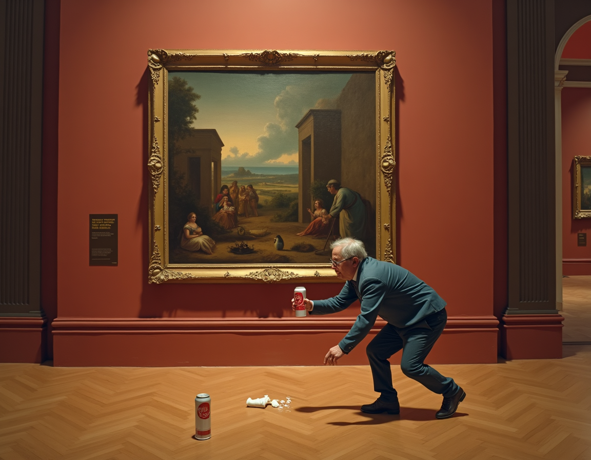 When art was (almost) destroyed by accident