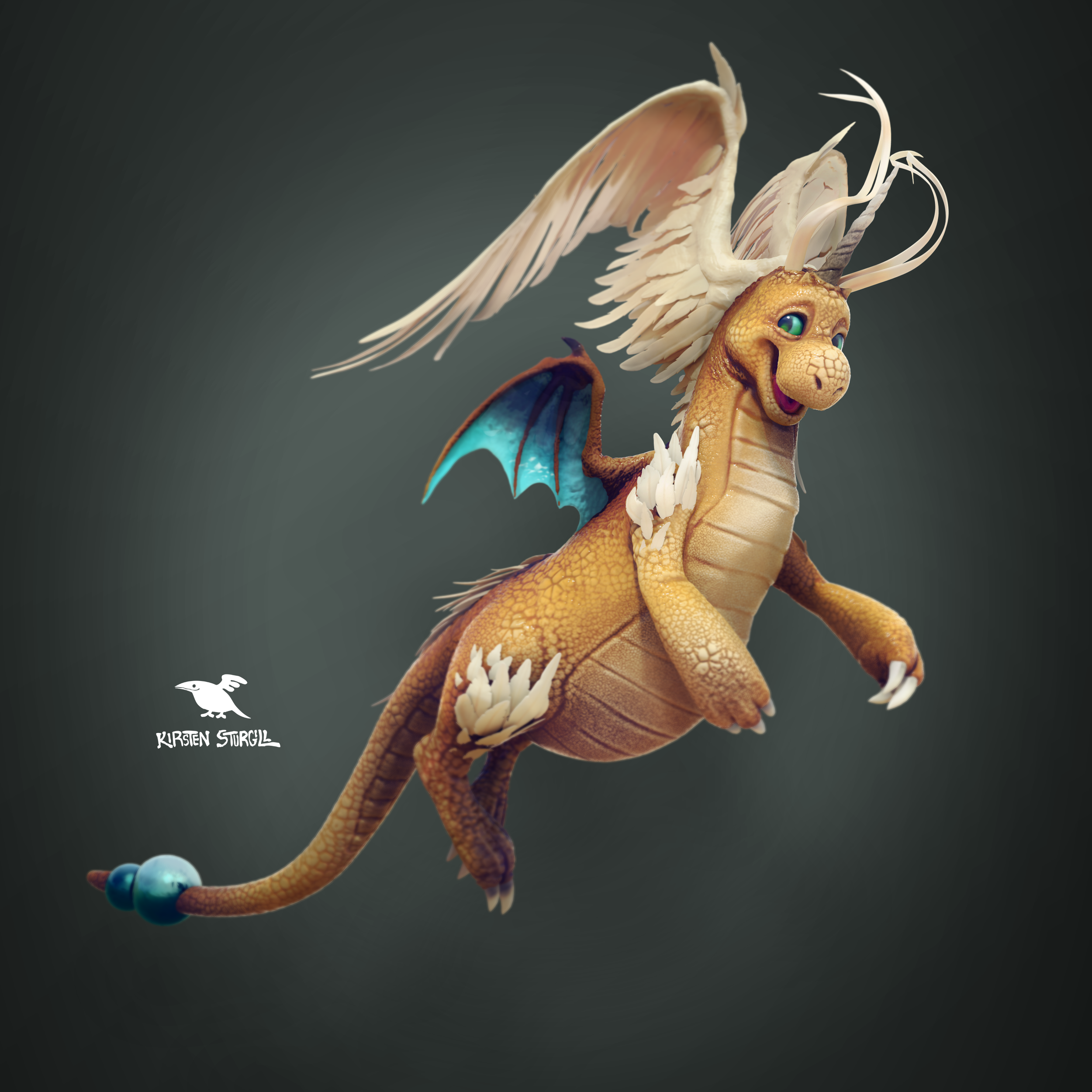 Dragonite Fan Sculpt