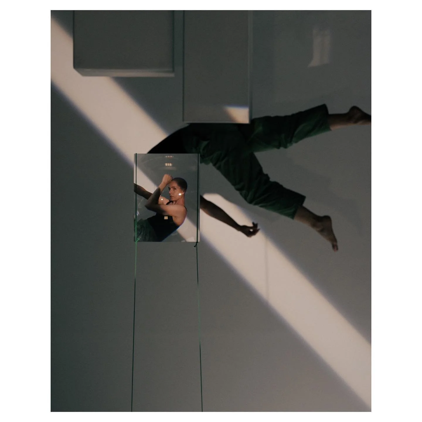 This is the second experiment session with fresnel lenses.

Thanks to @thesarahhuston we wandered into abstract elisions. 

This time the photographs ask the viewer to consider the lens point-of-view as the original, creating space for questioning. D