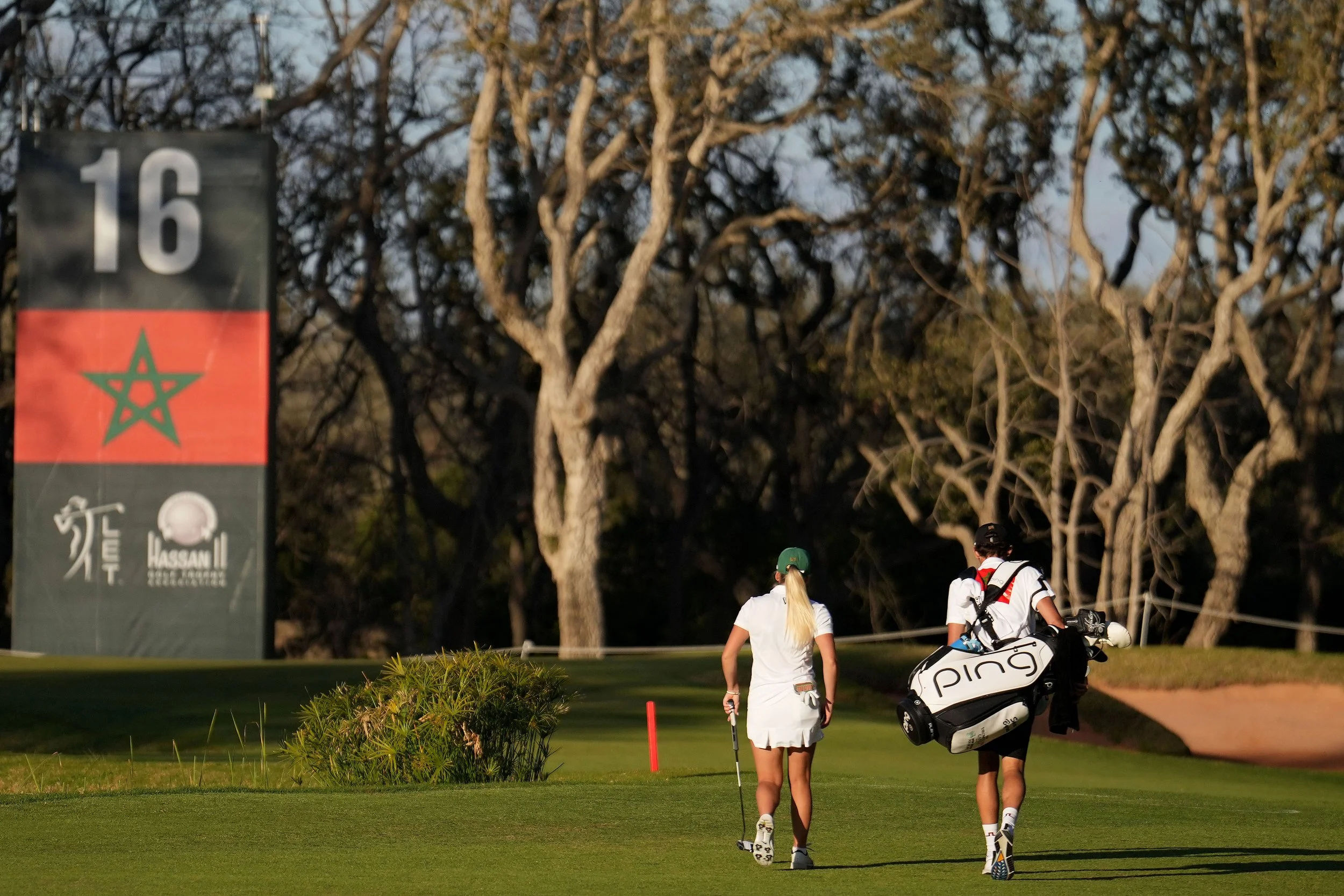 Mark Raven caddy Sara Byrne Lalla Meryem Cup 2025