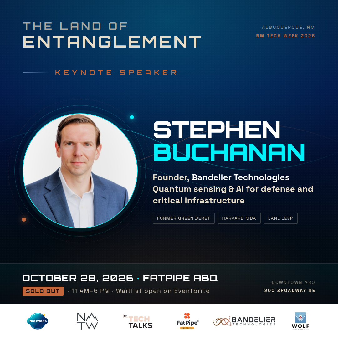 Keynote Speaker: Stephen Buchanan at the Land of Entanglement