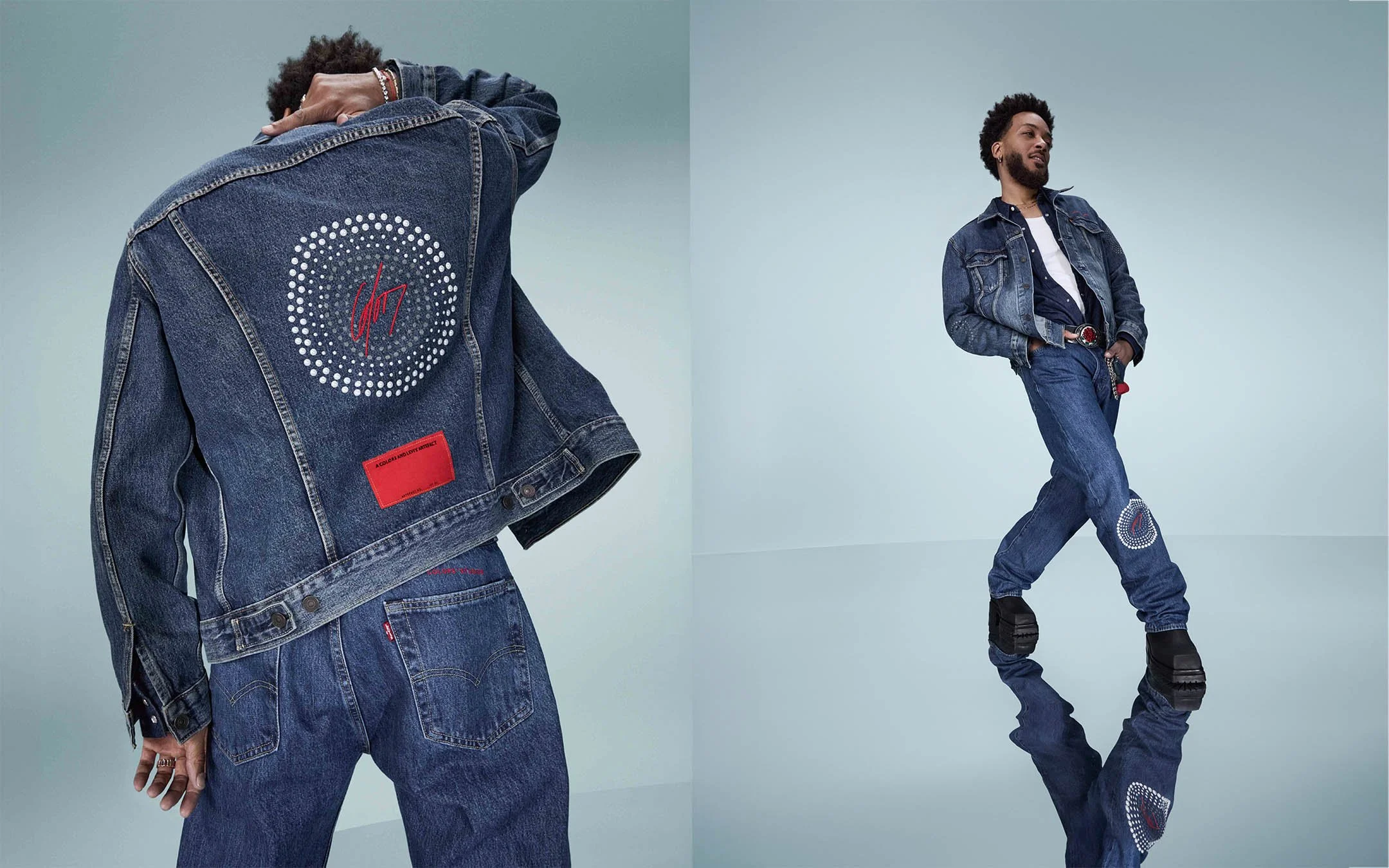 JEWEL USAIN for LEVI'S x COLORSxSTUDIOS