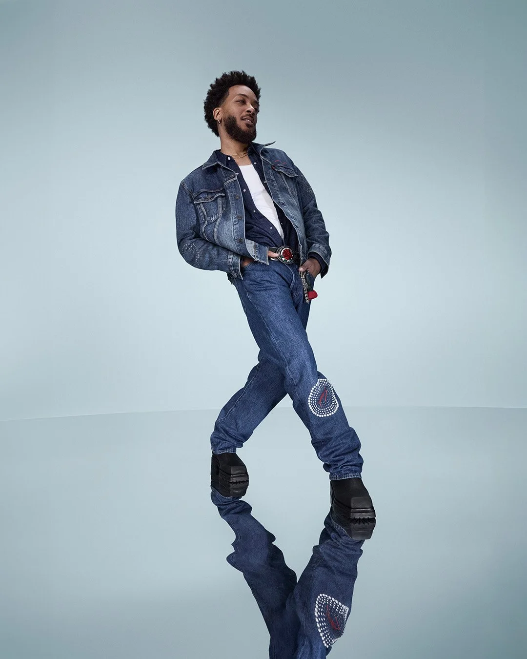 JEWEL USAIN for LEVI'S x COLORSxSTUDIOS