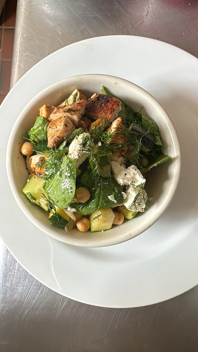 [Tuesday, August 18, 2026] Summer Simple: Chicken Feta Bowl, Soup, Stir Fry, Granola