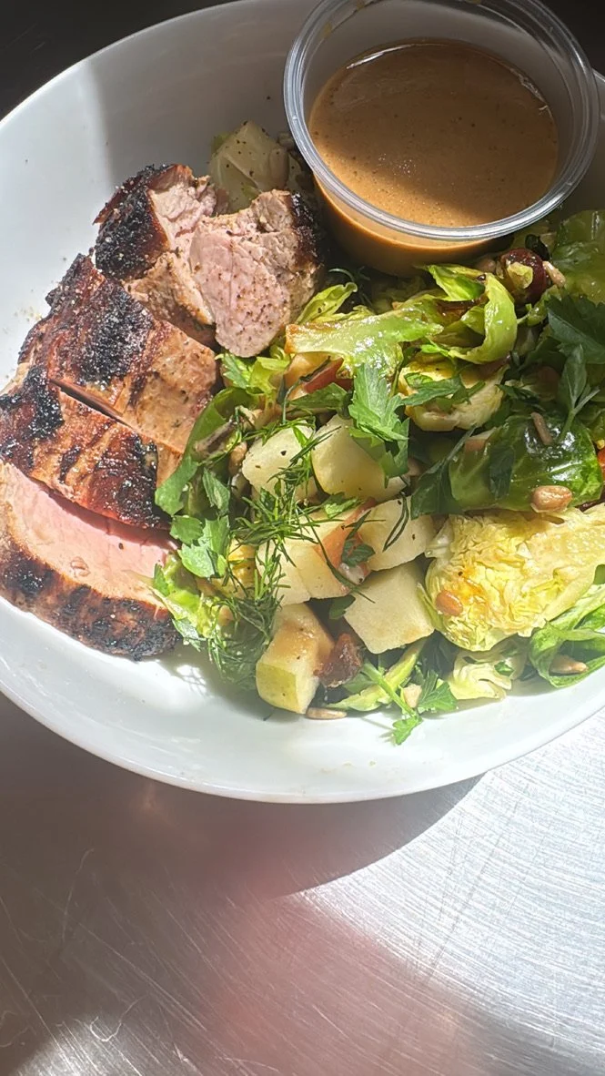 [Tuesday, October 13, 2026] Mustard-Crusted Pork or Blackened Chicken + Beef Bourguignon with Local Vegetables