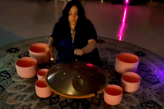 Virtual Sound Bath Experience