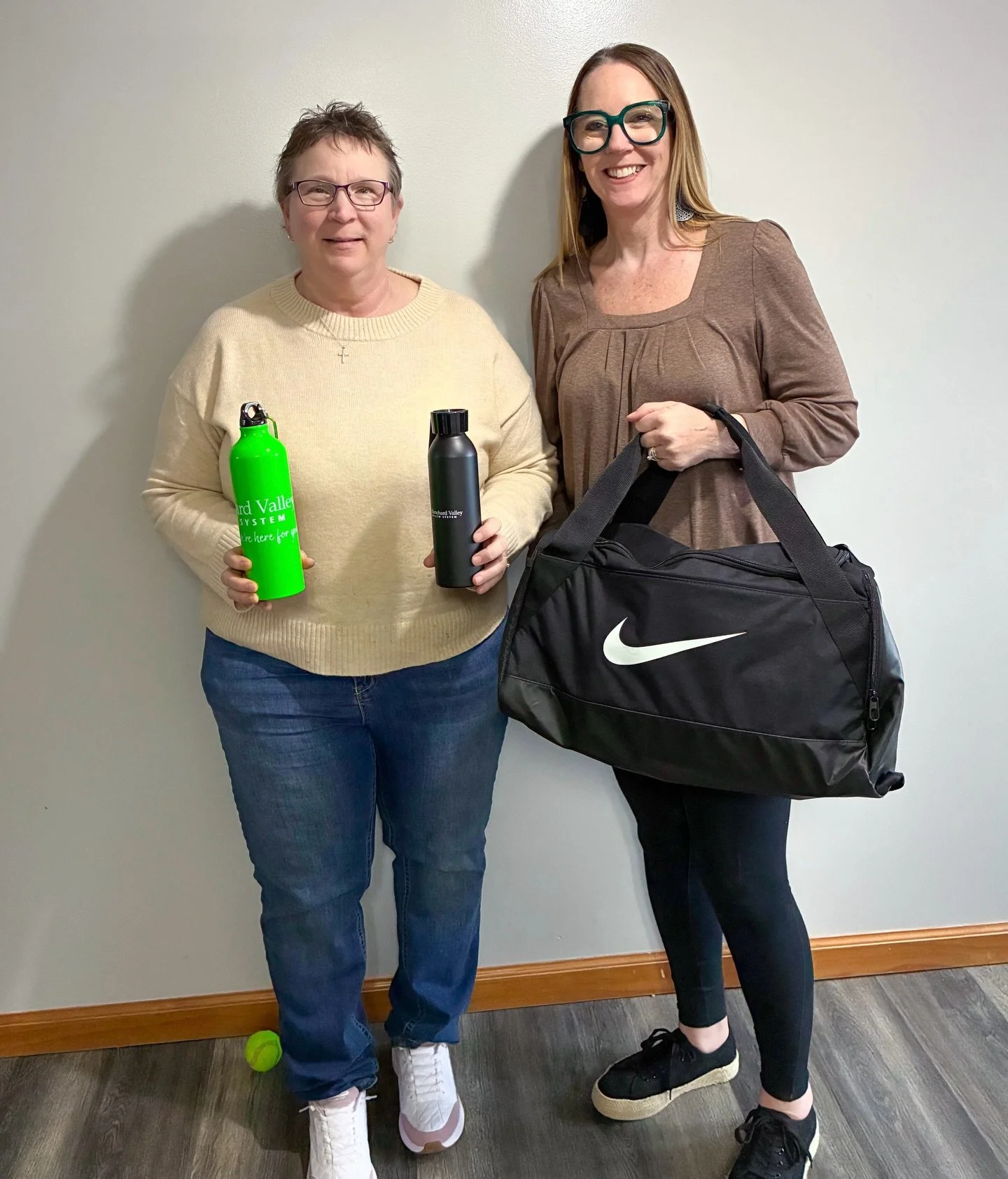 We recently donated Nike duffle bags and water bottles for kids currently residing at the First Step Fostoria domestic violence shelter. 

Families often arrive with only the clothes on their backs or garbage bags with personal items they were able t