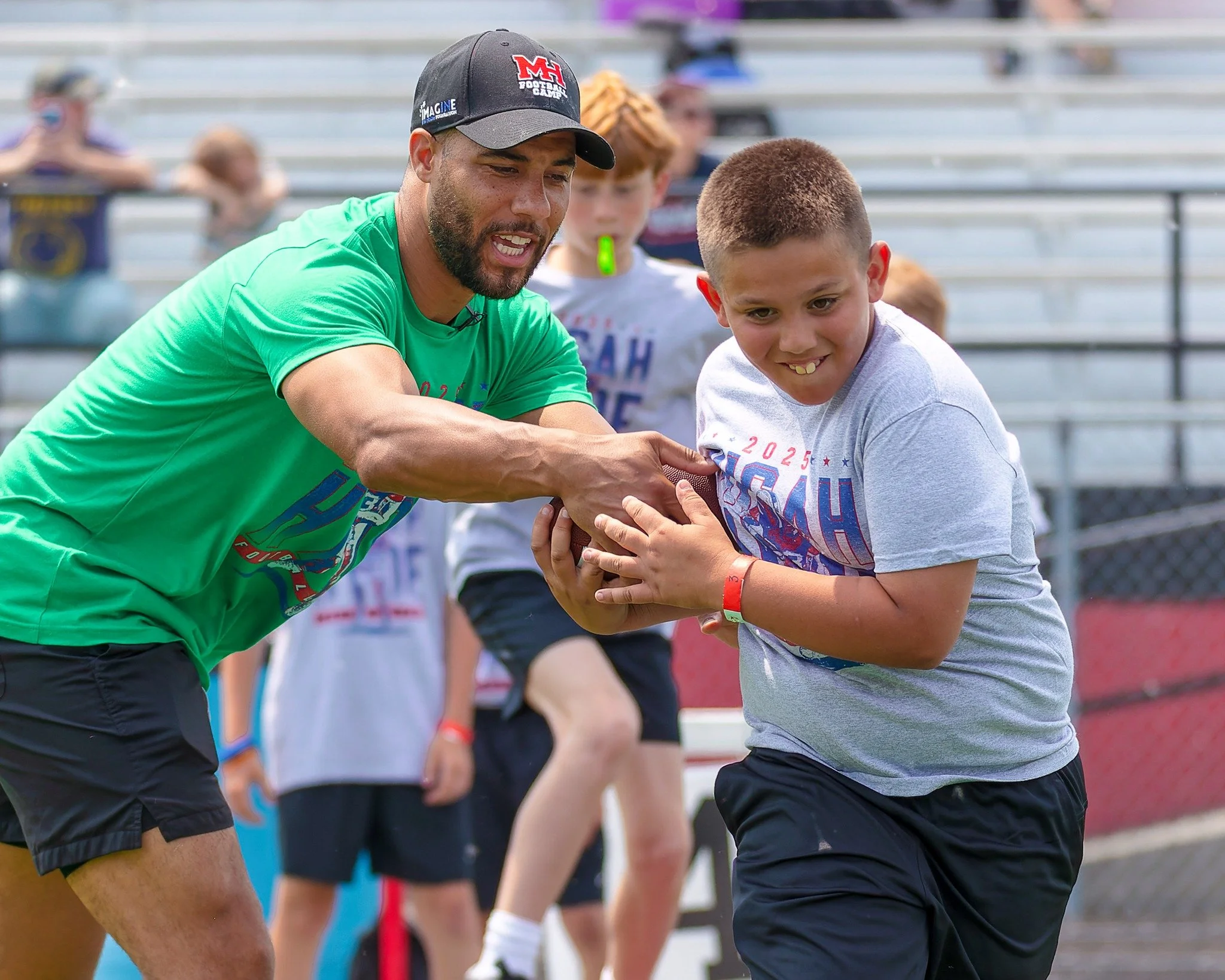 We&rsquo;re just over ONE MONTH from our 9th annual Micah Hyde Football Camp! Who&rsquo;s excited?! 🙋

As a reminder, if your child was registered for camp and can no longer attend, please email info@imagineforyouth.org before May 30 to avoid being 